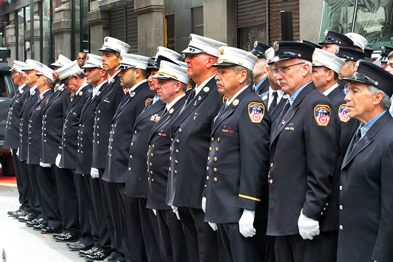9/11 Firemen : Richard Moore : Photographer